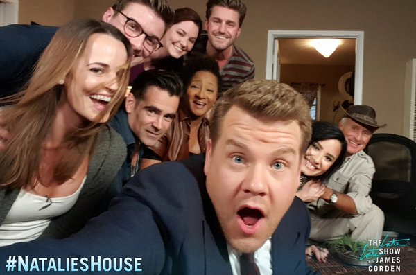 The Late Late Show: James Corden leva Demi Lovato para cantar na sua casa?