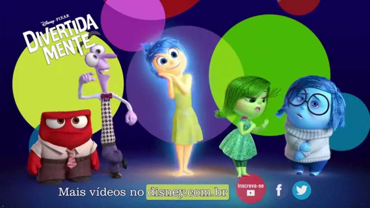 Divertida Mente: O Divertidamente da Pixxar