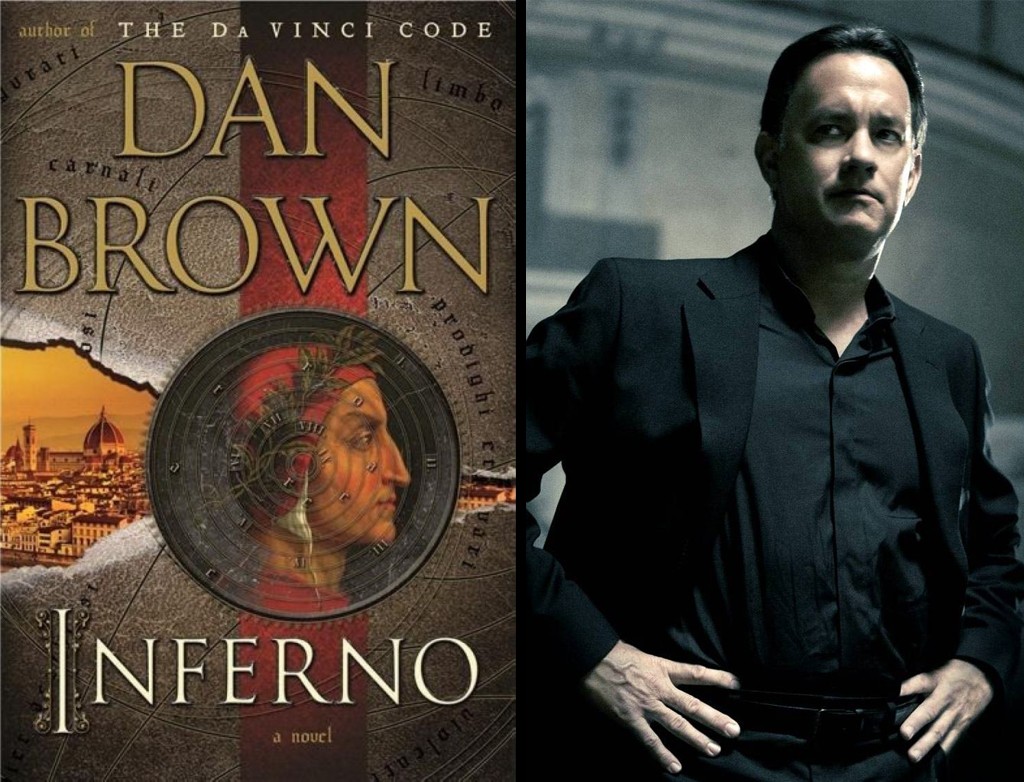 Código DaVince, Anjos e Demônios e Inferno de Dan Brown, Ron Howard e Tom Hanks.