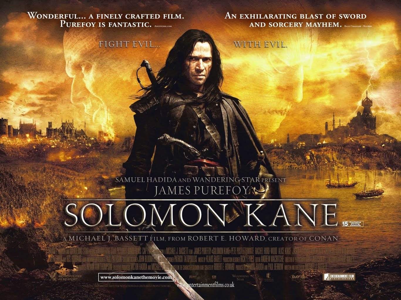Solomon Kane de Robert E. Howard (HQ e Filme):
