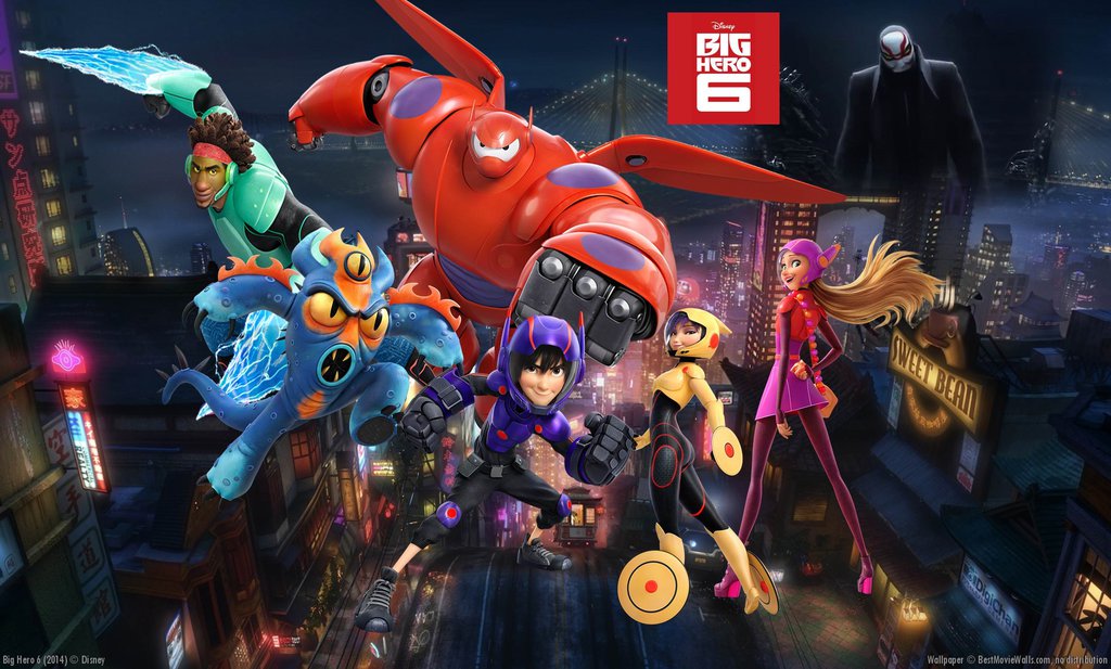 Big Hero 6: Animação, HQ, Mangá e Filme Disney e Marvel.