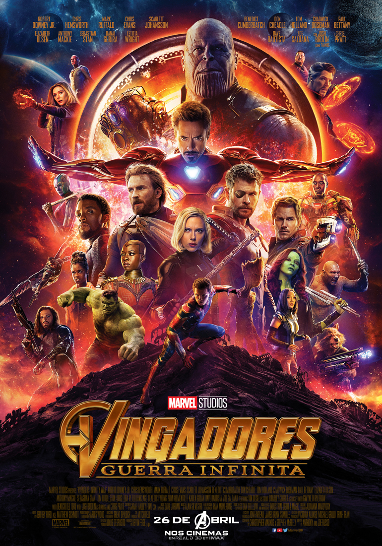 Vingadores: Guerra Infinita – Novo trailer e poster