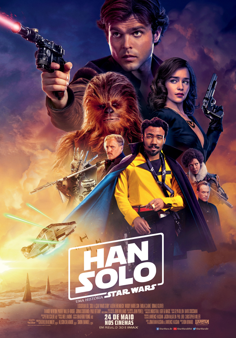 Novos cartazes de “Han Solo: Uma história Star-Wars”