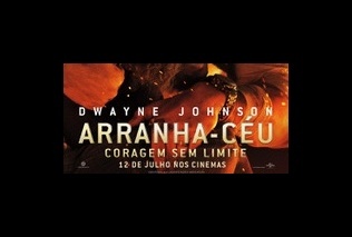 “Arranha-Céu: Coragem sem Limite” tem o seu novo cartaz oficial liberado pelo próprio protagonista, Dwayne Johnson