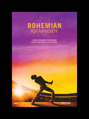 Conheça o pôster de “Bohemian Rhapsody”, divulgado recentemente pela 20th Century Fox