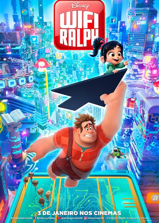 Com novo pôster e trailer, sequência de “Detona Ralph” gera mais ansiedade para seu lançamento