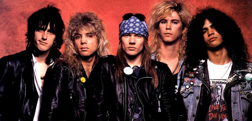 Guns N’ Roses: É o primeiro dos anos 90 a ultrapassar 1 bilhão de visualizações no YouTube.