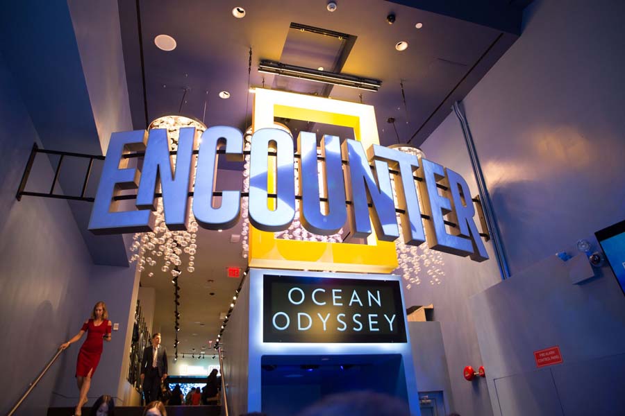 National Geographic Encounter: Ocean Odyssey – O Oceano e seus segredos nunca estiveram tão próximos de você.