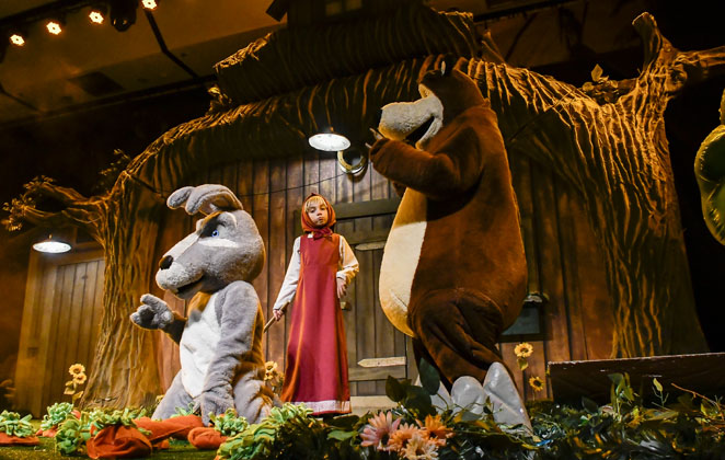 Show: Marsha e o Urso espetáculo infantil – 25 e 26 de agosto – Tom Brasil