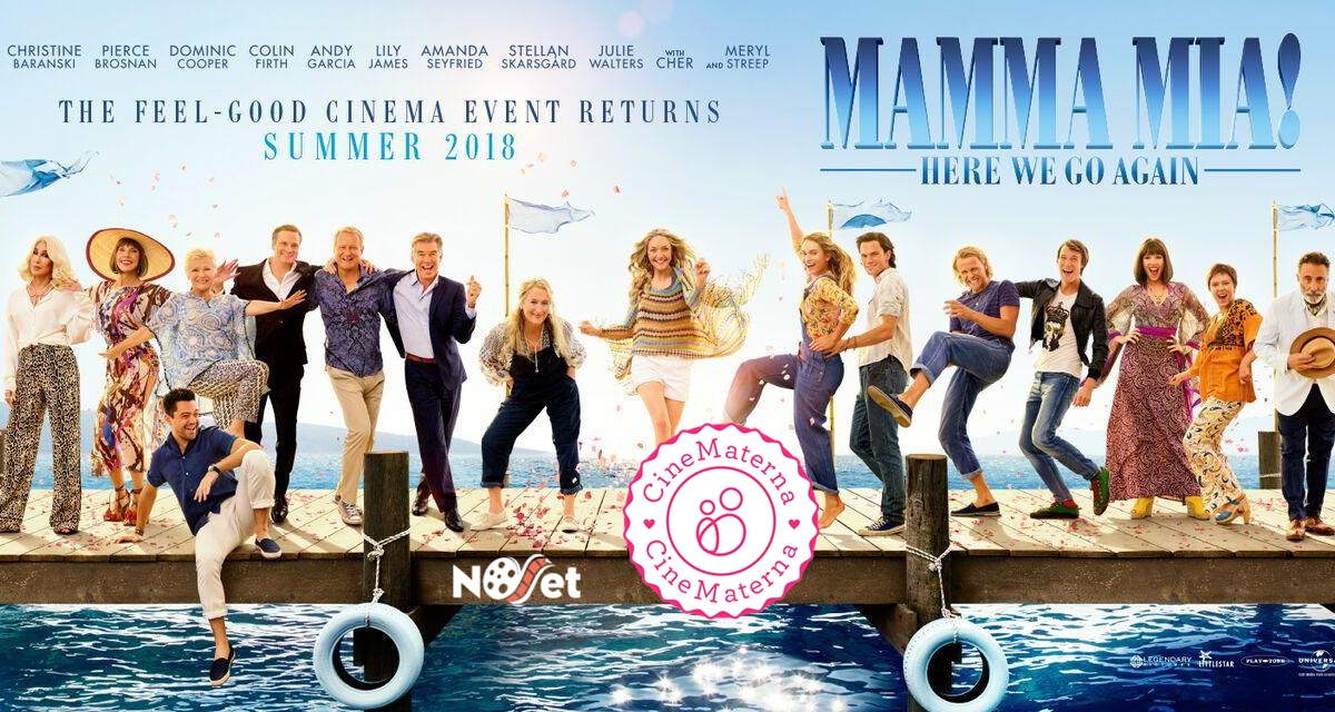 CineMaterna: Estreia “Mamma Mia! Lá vamos nós de novo”