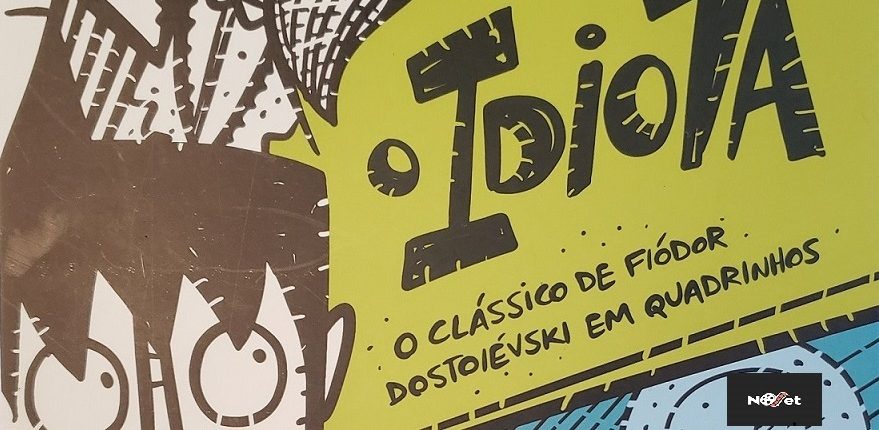 O Idiota, de Dostoiévski, nos quadrinhos de André Diniz.
