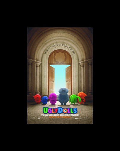 “Uglydolls” ganha postêres de seus personagens, preparando-se para a estreia, em 16 de maio de 2019