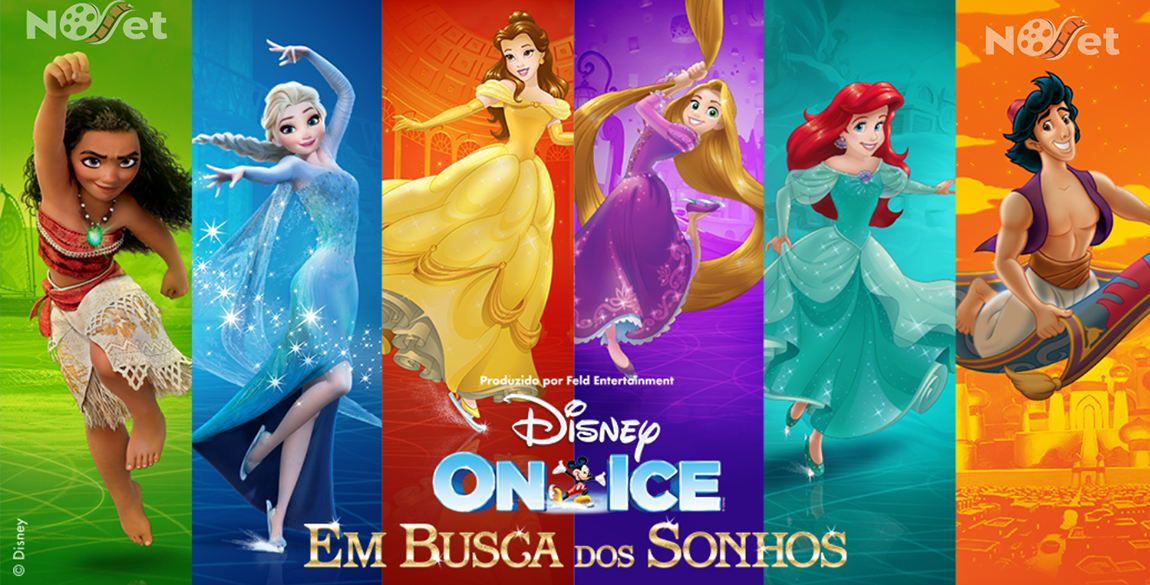 Em Busca dos Sonhos é o espetáculo inédito do Disney on Ice.