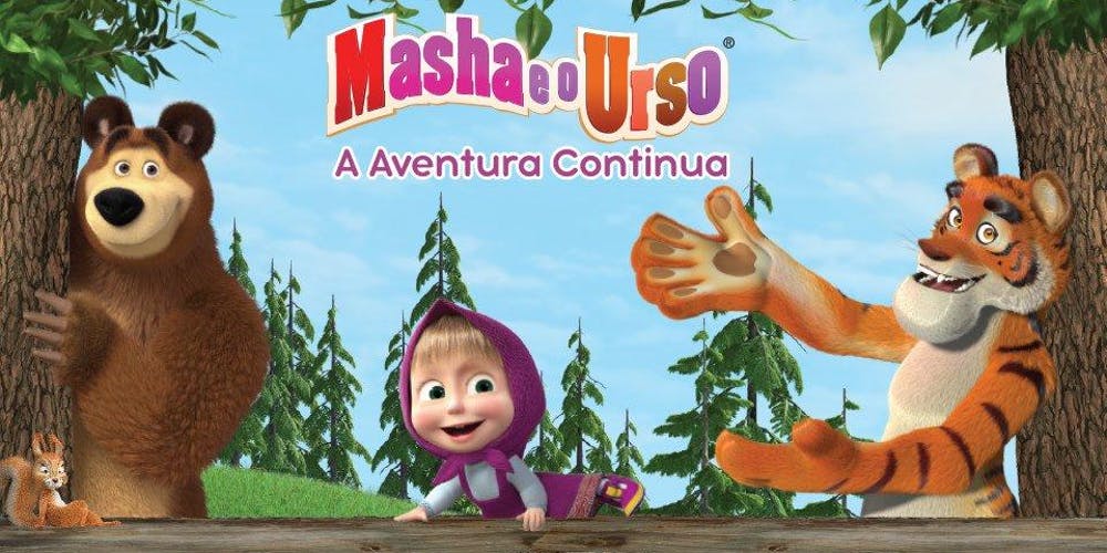 Masha e o Urso: A Aventura Continua no Tom Brasil