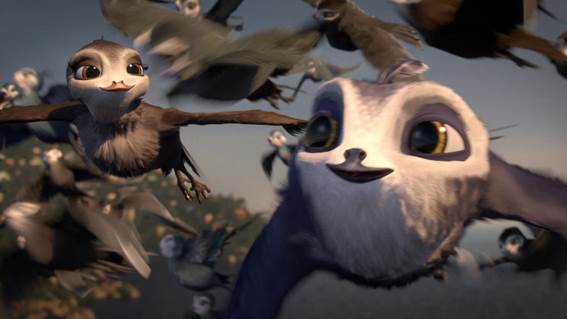 Gaivotas desafiam os limites de uma andorinha no primeiro trailer de ‘Voando Alto’