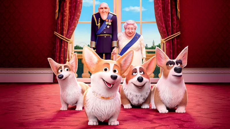 Rainha Elizabeth encontra Donald Trump em ‘Corgi: Top Dog’, Animação com dublagem de João Guilherme