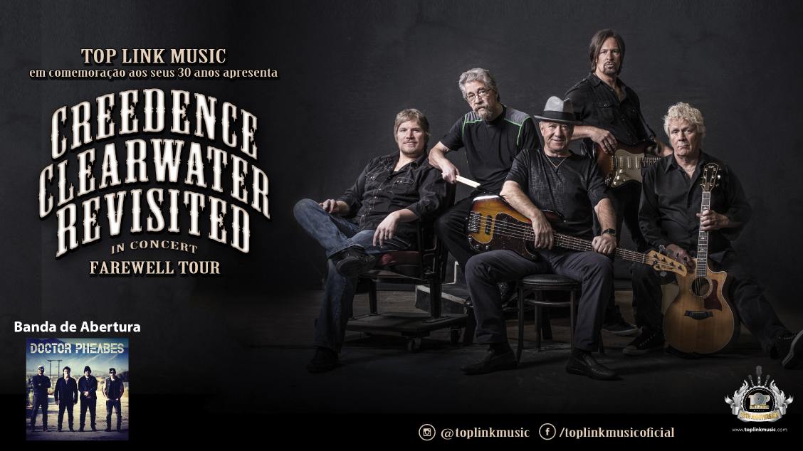 Creedence Clearwater Revisited: Retorna ao Brasil com turnê de despedida