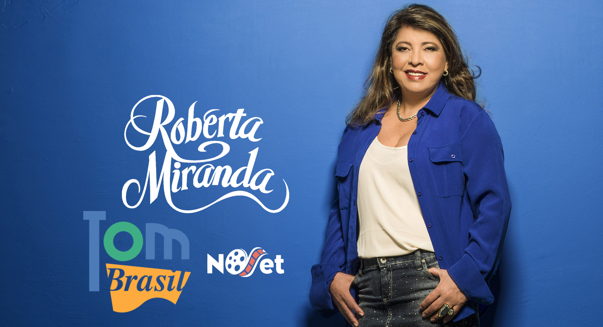 Roberta Miranda promete encantar o público no Tom Brasil.