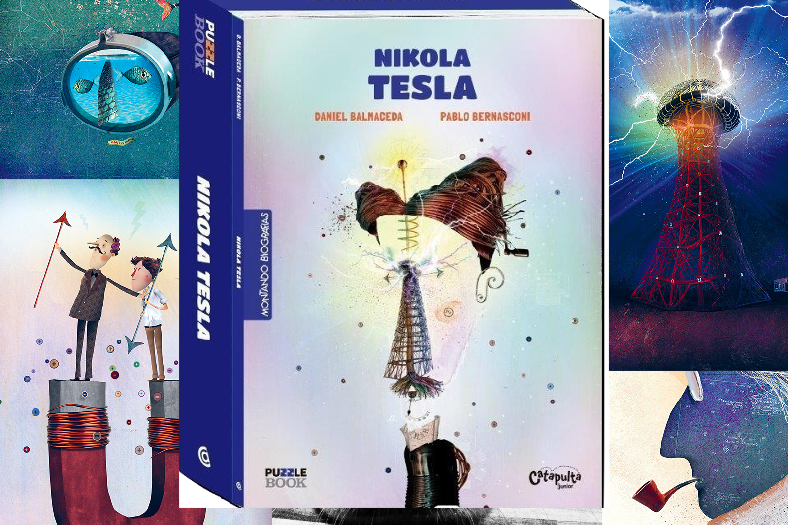 Catapulta lança novos livros na coleção Montando Biografias