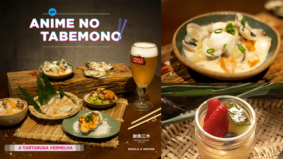 Anime no Tabemono: Evento gastronômico homenageia filme “A tartaruga vermelha”, do Studio Ghibli