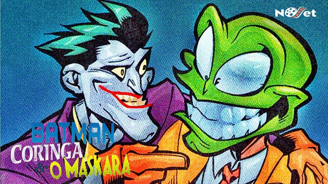 Resenha da graphic novel “Batman, Coringa e o Máskara”.