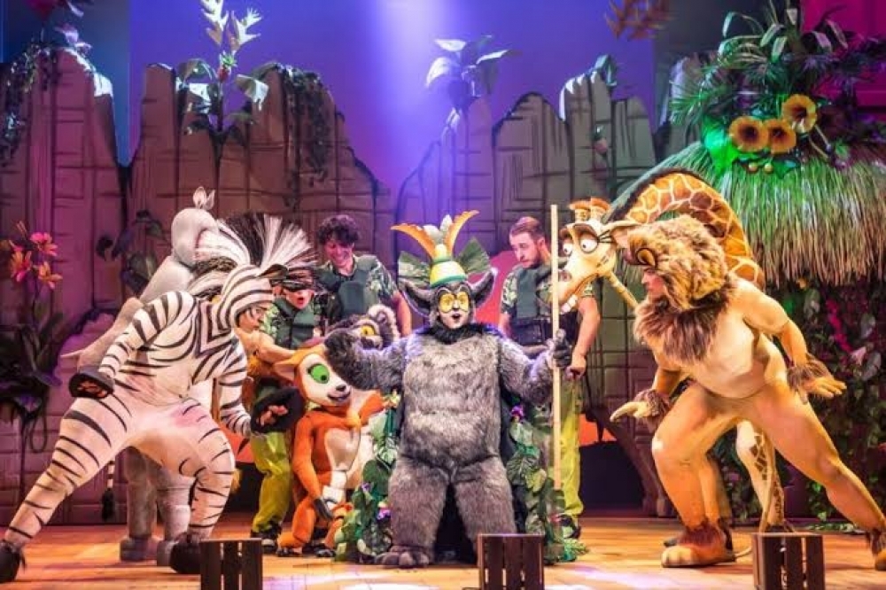 Madagascar – Uma Aventura Musical: Com base na animação, espetáculo está em cartaz no Theatro Net