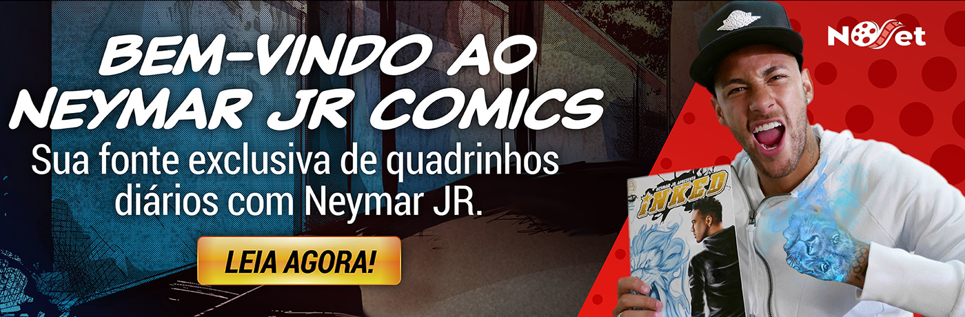 Neymar Jr. lança atividades gratuitas para crianças em sua plataforma NeymarJr Comics
