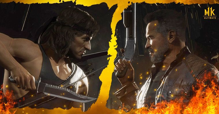 Mortal Kombat 11 Ultimate: Novos trailers mostram kombate entre Rambo vs. Exterminador