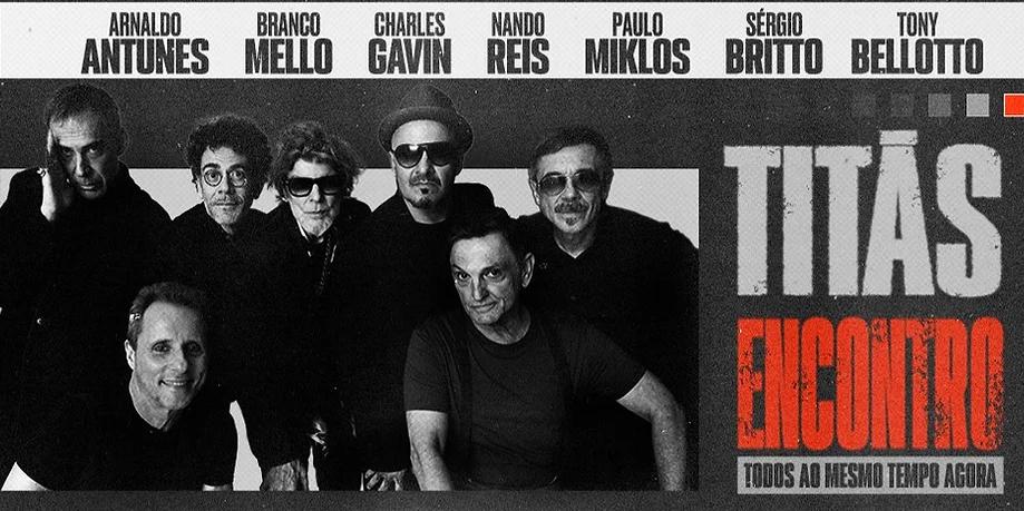 Titãs Encontro: Formação clássica da banda se reúne em turnê por dez shows pelo Brasil em 2023