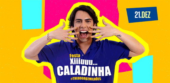 Influenciador Théo comemora 2 milhões de seguidores no Instagram