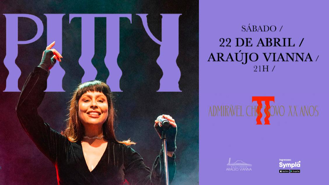 Pitty anuncia nova turnê e confirma data em Porto Alegre