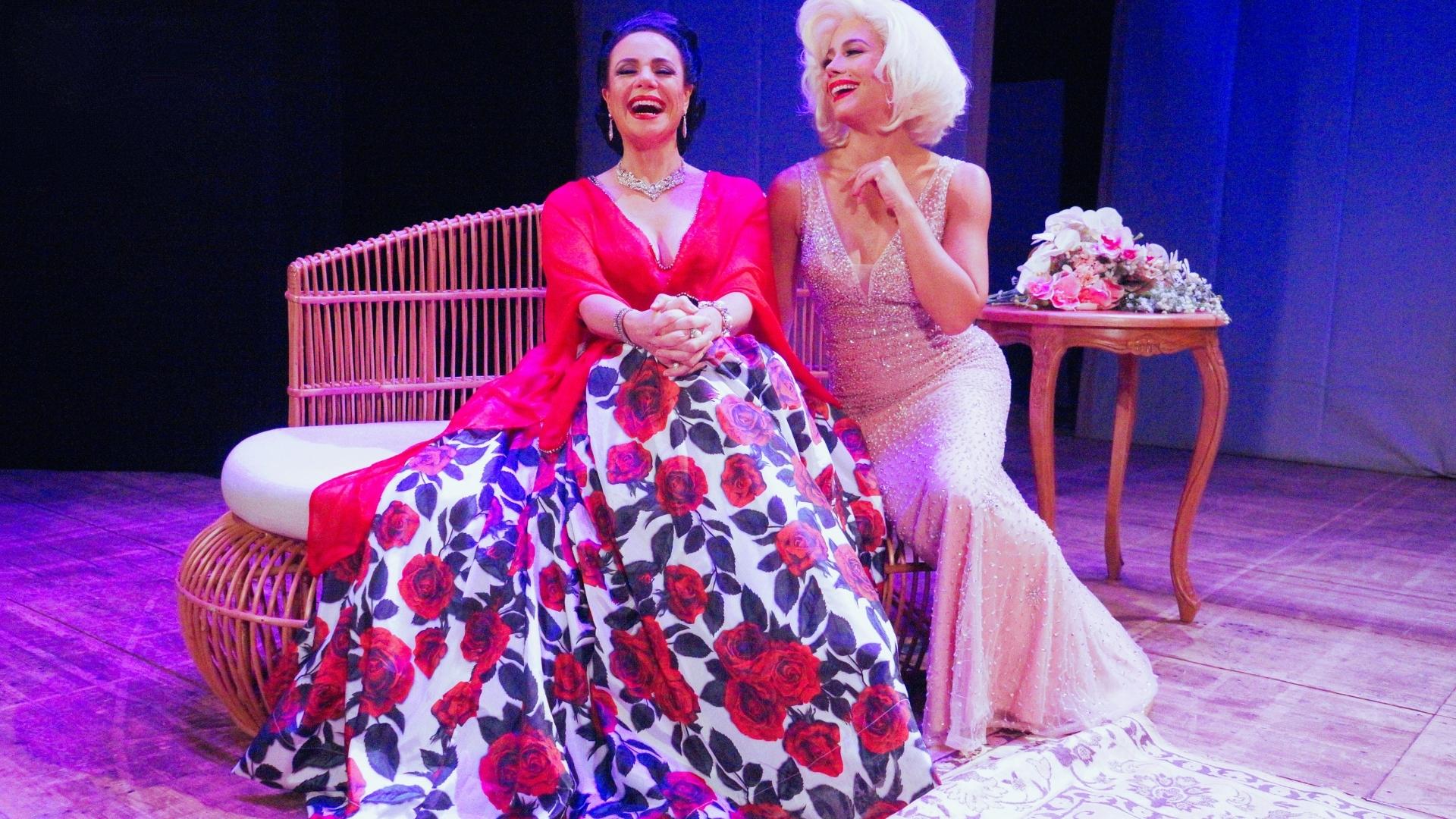 Teatro Sérgio Cardoso recebe Vannessa Gerbelli e Ju Knust interpretando Maria Callas e Marilyn Monroe em o Parabéns Senhor Presidente – In Concert