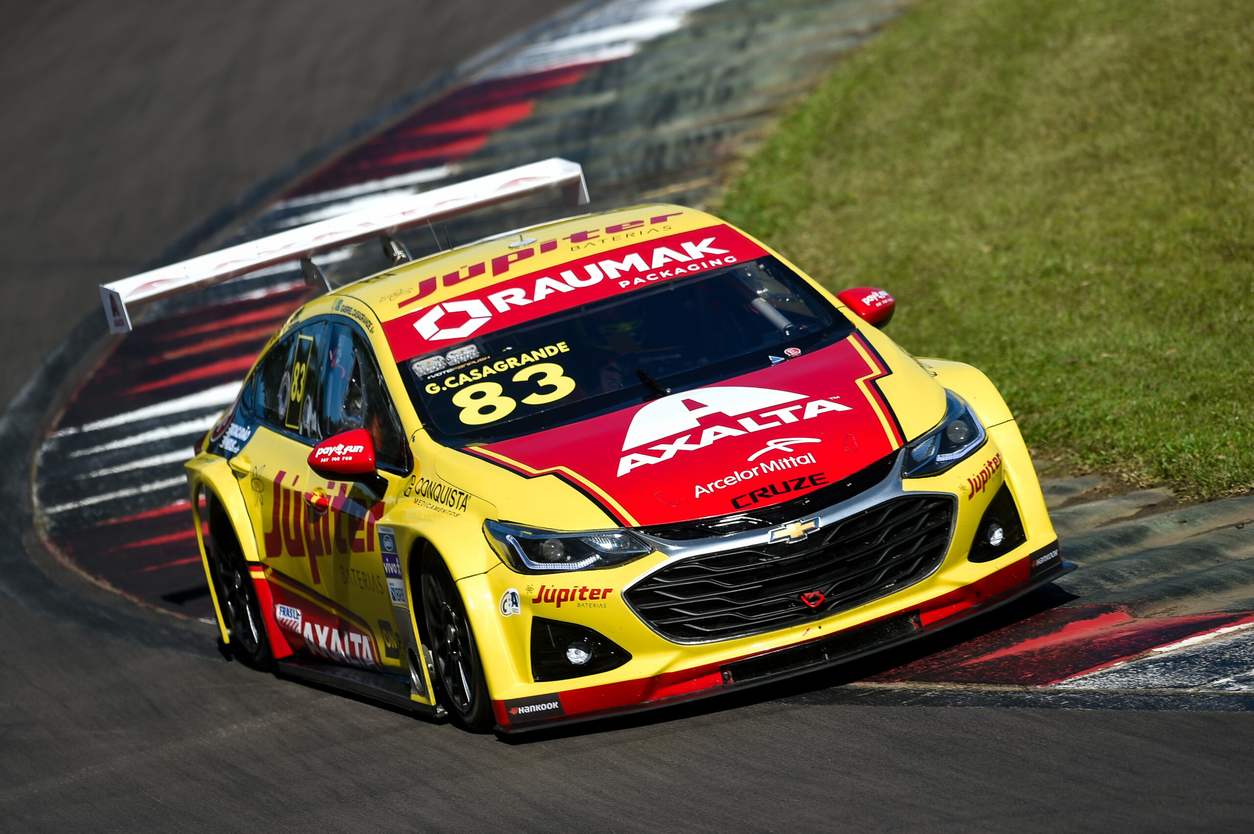 Gabriel Casagrande fatura a pole no Velopark