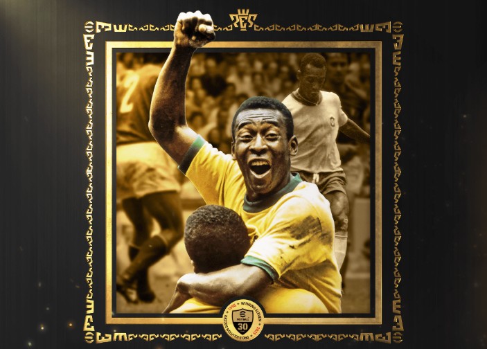 Pelé estreia no eFootball™ em comemoração aos 30 anos da franquia