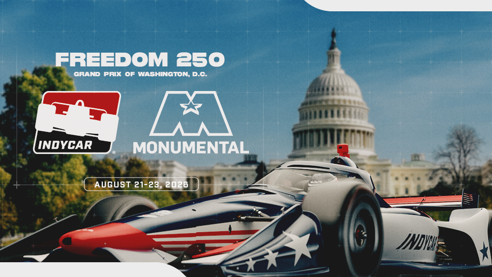 INDYCAR anuncia etapa em Washington DC com corrida inédita perto da Casa Branca